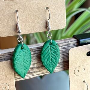 Fall Leaf Dangle Earrings